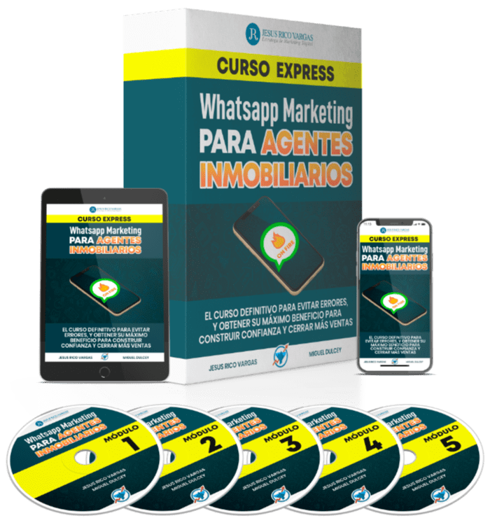 Curso Express de WhatsApp Marketing para AGENTES INMOBILIARIOS Jesús Rico Vargas cursosengrupoorg Curso Express de WhatsApp Marketing para AGENTES INMOBILIARIOS Jesús Rico Vargas