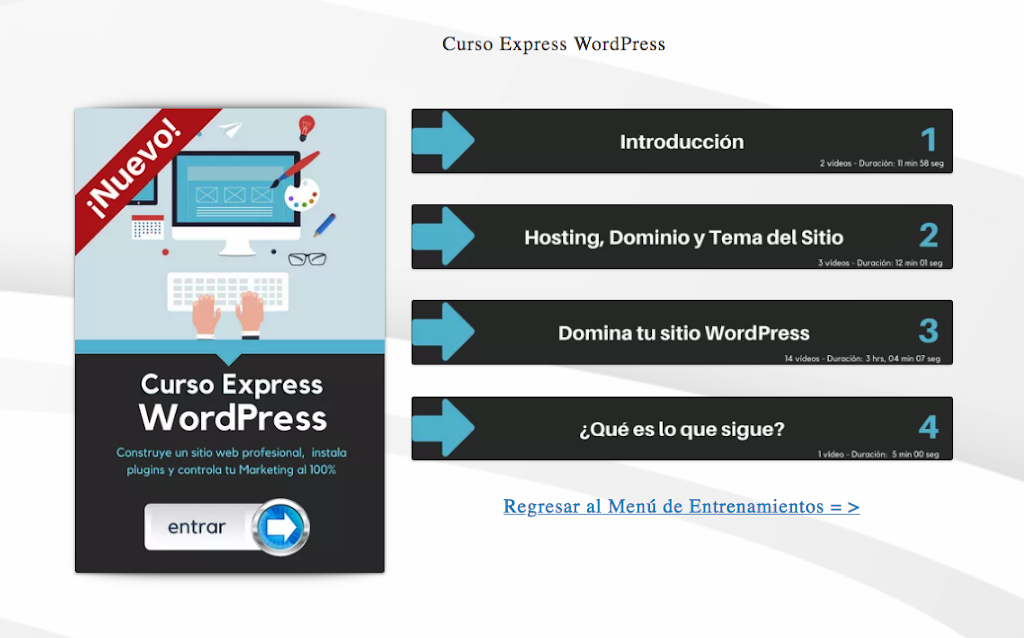 Curso Express WordPress – Carlos Cerezo​