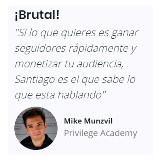 Curso Instagram Rocket PRO Santiago Paz