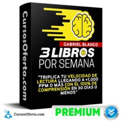Curso 3 Libros por Semana – Gabriel Blanco