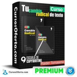 Curso tu cambio radical de texto – Maider Tomasena