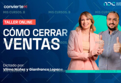 Taller Online Cómo cerrar ventas de Vilma Nuñez